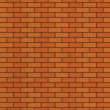 Seamless pattern brick brown grunge. Stock Illustration