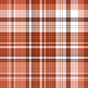 Seamless pattern in brick red colors for plaid, fabric, textile, clothes, Stock Illustration