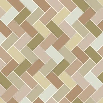 Seamless pattern brick tile herringbone Illustrazione stock