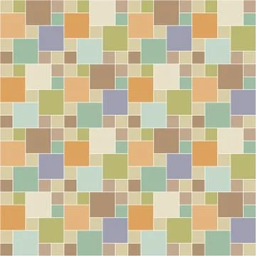 Seamless pattern brick tile pinwheel Stock Illustration