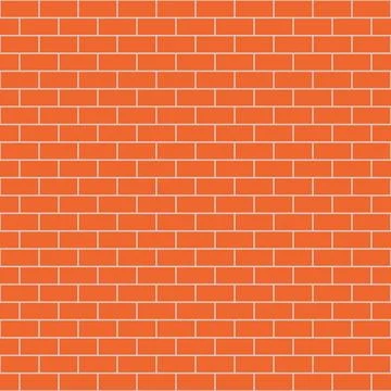 Seamless pattern brick wall background Illustrazione stock