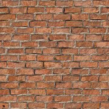 Seamless  pattern  of brick wall Illustrazione stock