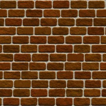 Seamless  pattern  of brick wall Stock Illustration