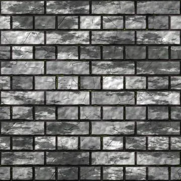 Seamless  pattern  of brick wall Illustrazione stock