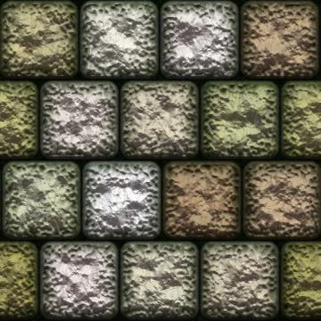 Seamless  pattern  of brick wall イラスト素材