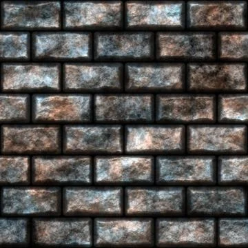 Seamless  pattern  of brick wall Stock Illustration