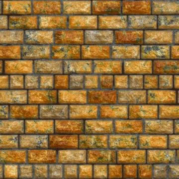 Seamless  pattern  of brick wall 스톡 일러스트