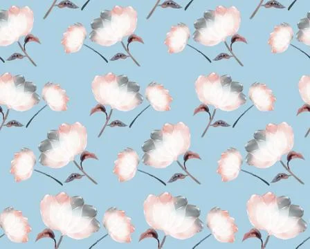 Seamless pattern. Bright colorful design. Ready for fabric, textile prints. on g Stock Illustration