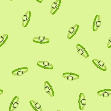 Seamless pattern bright headlamp flashlight cartoon vector 스톡 일러스트