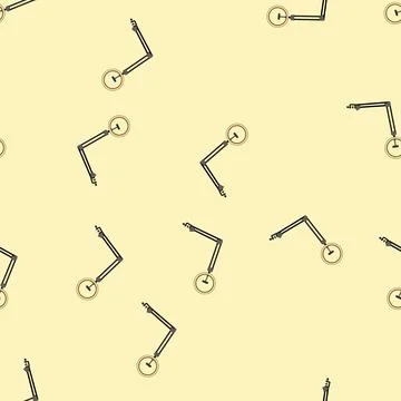 Seamless pattern bright light ring cartoon vector Stock-Illustration