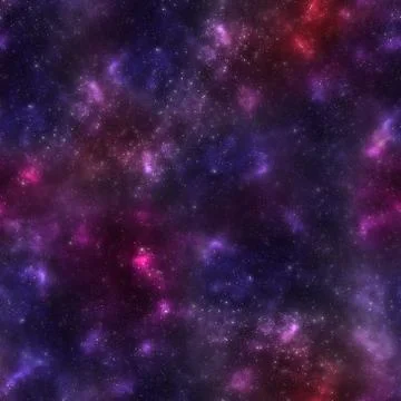 Seamless pattern with bright multicolored texture of cosmos Stock Photos