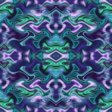 Seamless pattern of bright spots of paint, bright colors. Psychedelic abstrac Stock Photos