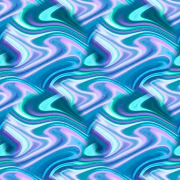 Seamless pattern of bright stains of paint, bright colors. Psychedelic abstra Illustrazione stock