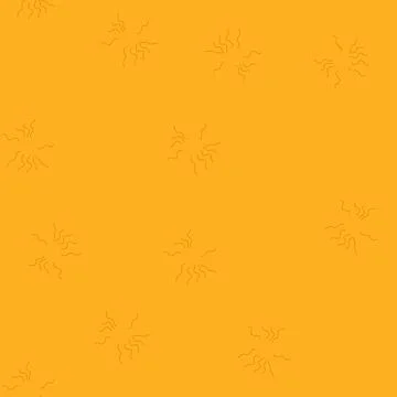 Seamless pattern bright sun groovy cartoon vector Illustrazione stock