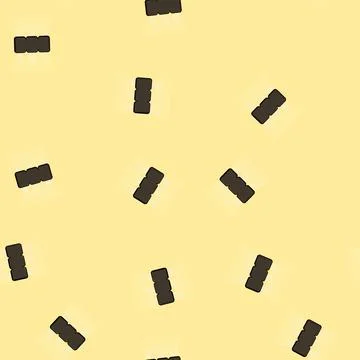 Seamless pattern bright wall lamp cartoon vector Stock Illustration
