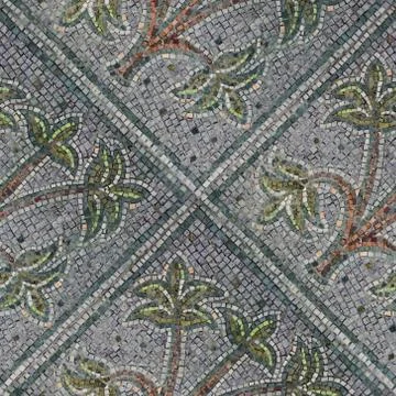 Seamless pattern with brite mosaic blocks Stock Photos