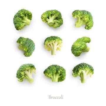 Seamless pattern with broccoli. Fotos Stock