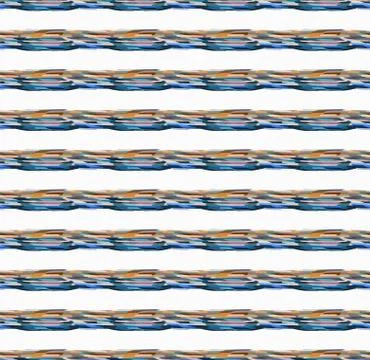 Seamless Pattern Broken Stripe Vector Blend. Glass Pieces Effect in Vintage Illustrazione stock