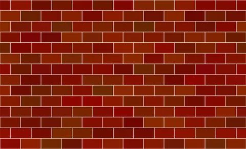 Seamless pattern. Brown brick background. Vector stock illustration 스톡 일러스트
