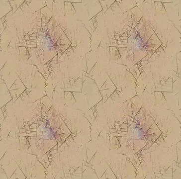 Seamless pattern brown pastels Stock Illustration