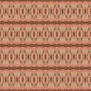 Seamless pattern brown red Stock Illustration