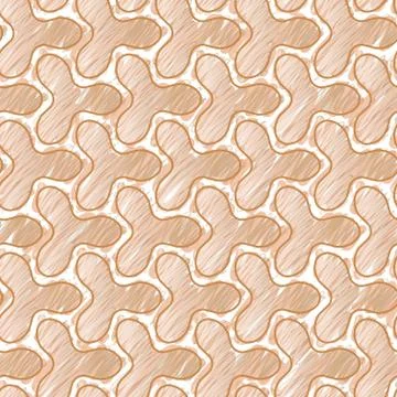 Seamless pattern with brown tone. Stock Illustration