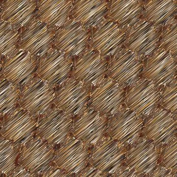 Seamless pattern with brown tone. Stock Illustration