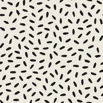Seamless pattern with brush strokes Stock Illustration