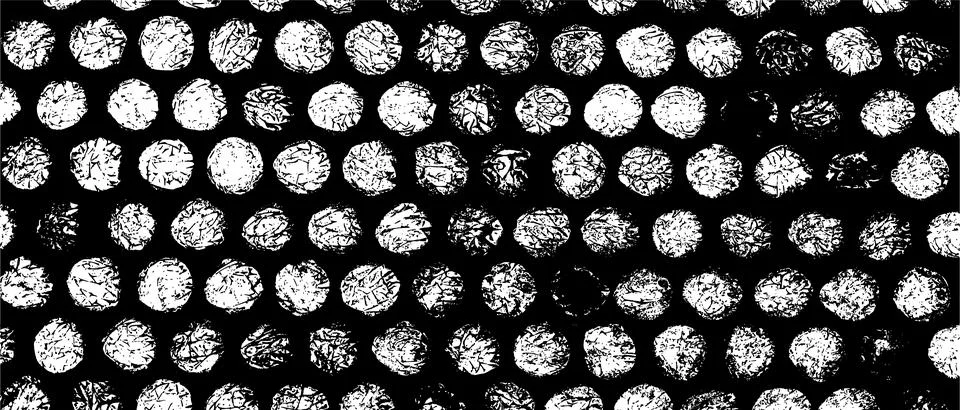 Seamless pattern of bubble wrap texture with transparent air pockets, repre.. Stock Illustration