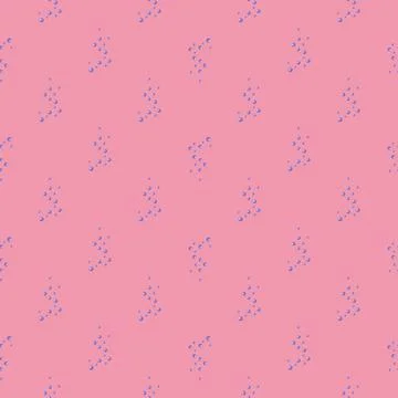 Seamless pattern bubbles on pink background. Abstract texture of soap for any Stockillustratie