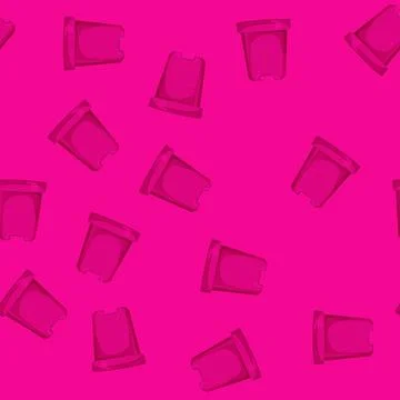 Seamless pattern bucket sand toy cartoon vector 库存插图