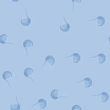 Seamless pattern bulb nasal aspirator cartoon vector Illustrazione stock