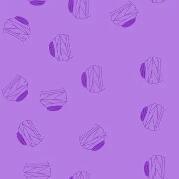 Seamless pattern burqa oriental headdress cartoon vector Stock Illustration