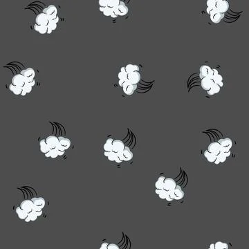 Seamless pattern burst speed comic cartoon vector Illustrazione stock