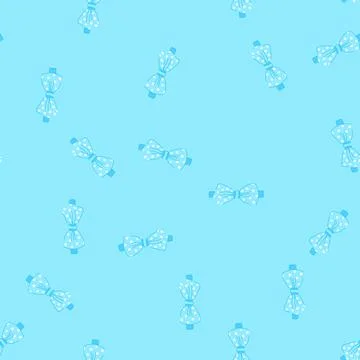 Seamless pattern business bow ties men cartoon vector Stock Illustration