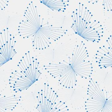 Seamless pattern with butterflies Stock Illustration
