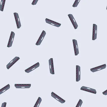 Seamless pattern cable usb hub cartoon vector 库存插图