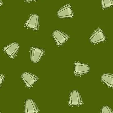 Seamless pattern cacti cactus cartoon vector Stock Illustration