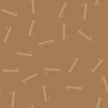 Seamless pattern cakes parchment paper cartoon vector Illustrazione stock