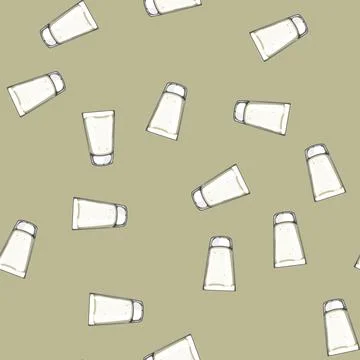 Seamless pattern calcium milk cup cartoon vector Illustrazione stock