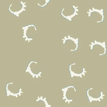 Seamless pattern calcium milk splash cartoon vector Illustrazione stock
