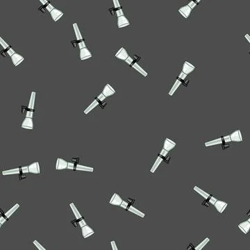 Seamless pattern calibration rain gauge cartoon vector Illustrazione stock