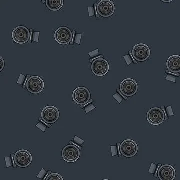 Seamless pattern cam web camera cartoon vector イラスト素材