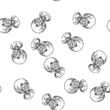 Seamless pattern camera web sketch hand drawn Illustrazione stock