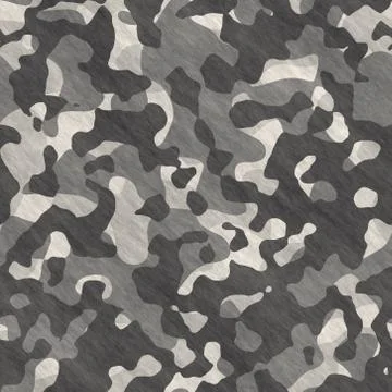Seamless  pattern   of camouflage fabric Illustrazione stock