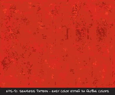 Seamless Pattern - Camouflage - Red Stock Illustration