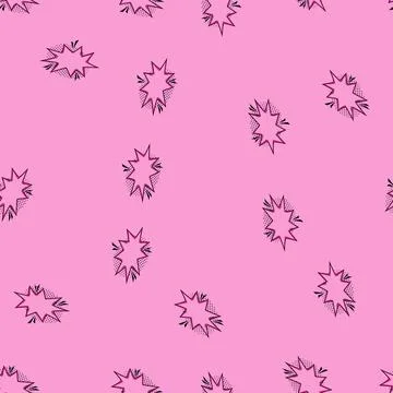Seamless pattern caption comic speech bubble cartoon vector イラスト素材