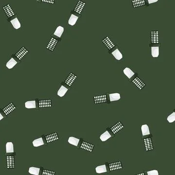 Seamless pattern carbon water filter cartoon vector Stock Illustration