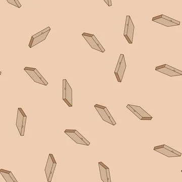Seamless pattern cardboard pizza box cartoon vector 스톡 일러스트