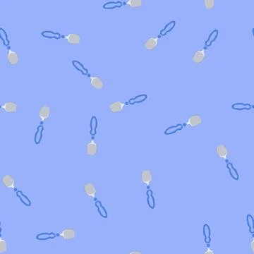 Seamless pattern care toddler spoon cartoon vector Stock Illustration